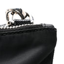 Re-Nylon Saffiano Re-Edition 2000 Double Zip Crossbody Bag Black