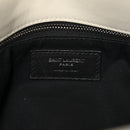 Lambskin Quilted Medium Loulou Puffer Monogram Chain Satchel Crema Soft