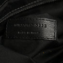 Calfskin Y Quilted Monogram Large Loulou Chain Satchel Black