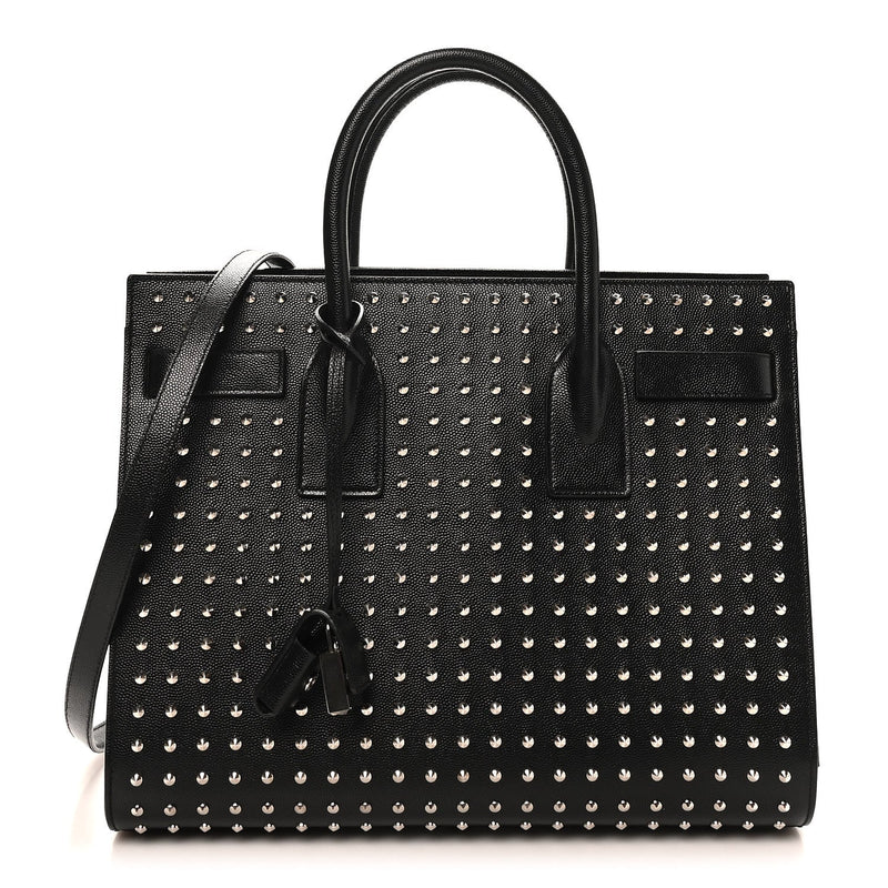 Grain De Poudre Studded Nano Sac De Jour Black