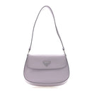 Spazzolato Cleo Flap Shoulder Bag Fiordaliso