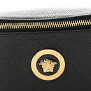 Grained Calfskin Vanitas Medea Belt Bag Black