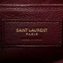 Smooth Calfskin Medium Classic Monogram Cassandra Top Handle Crema Soft Rouge Legion