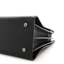 Grained Calfskin Small Sac De Jour Black