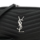Grain De Poudre Matelasse Monogram Mini Lou Camera Bag Black