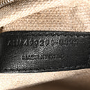 Linen Calfskin Small Rive Gauche Tote Greggio Natural
