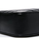 Calfskin Matelasse Monogram Lou Camera Bag Black