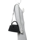 Taurillon Capucines East West MM Matte Black