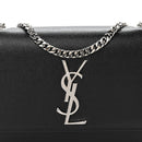 Grain De Poudre Small Monogram Kate Satchel Black