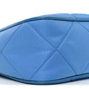 Re-Nylon Saffiano Stitched Mini Re-Edition 1995 Chaine Shoulder Bag Blue