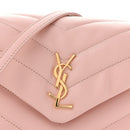 Calfskin Y Quilted Monogram Toy Loulou Crossbody Bag Tender Pink