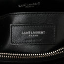 Calfskin Y Quilted Monogram Small Loulou Chain Satchel Black