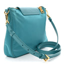 Tessuto Nylon Saffiano Crossbody Bag Turchese