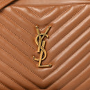 Calfskin Matelasse Monogram Lou Camera Bag Cinnamon