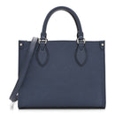 Metallic Empreinte Monogram Giant Onthego PM Navy Nacre