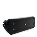 Grained Calfskin Medium Rive Gauche Cabas Black