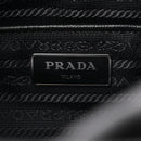 Tessuto Nylon Saffiano Double Buckle Messenger Shoulder Bag Black