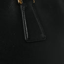 Saffiano Large Galleria Double Zip Tote Black