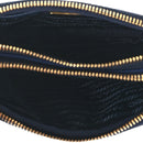 Tessuto Nylon Saffiano Mini Camera Crossbody Royal