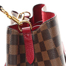 Damier Ebene Neonoe MM Cherry Berry