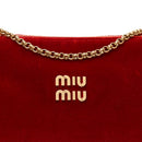Velluto Mini Pouch Rosso