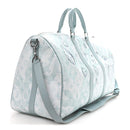 Monogram Aquagarden Keepall Bandouliere 50 Crystal Blue