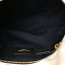 Boucle Tweed Quilted Small Loulou Puffer Monogram Chain Satchel Crema Soft
