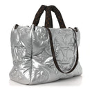 Econyl Monogram Pillow Giant Onthego GM Silver