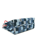 Denim Damier Monogram Onthego Blue Rouge