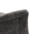 Wool Calfskin Rive Gauche Tote Grey