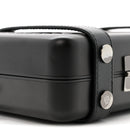 Matte Aluminum Personal Cross-Body Bag Black