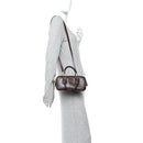 Calfskin Mini Arcadie Top Handle Bag Briarwood