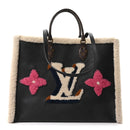 Calfskin Monogram Teddy Onthego GM Black