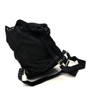 Tessuto Nylon Saffiano Small Backpack Black