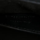 Smooth Calfskin Medium Classic Monogram Kate Tassel Satchel Black