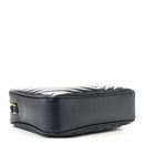 Calfskin Matelasse Monogram Lou Camera Bag Navy