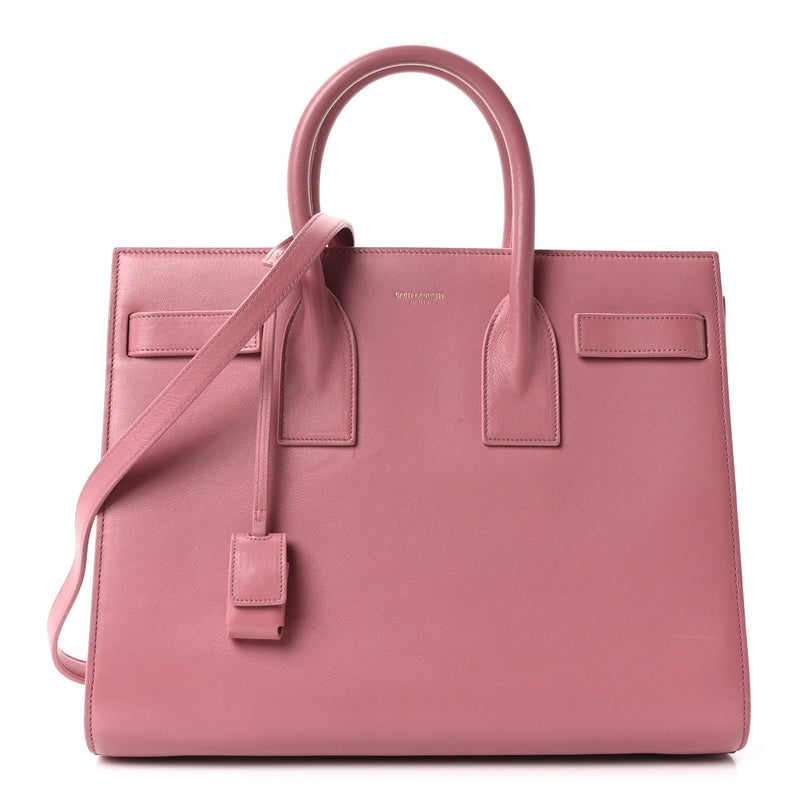 Calfskin Small Sac De Jour Dark Rose