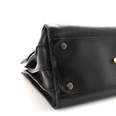 Calfskin Small Sac De Jour Black