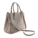 Saffiano Lux Large Galleria Double Zip Tote Argilla