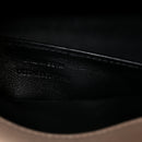 Grain de Poudre Medium Classic Monogram Cassandra Top Handle Dark Beige