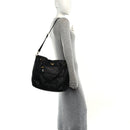 Vitello Daino Shopping Tote Black