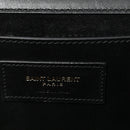 Smooth Calfskin Medium Classic Monogram Kate Tassel Satchel Black