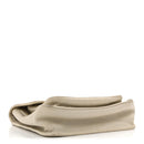 Crinkled Calfskin Matelasse Monogram Baby Niki Chain Satchel White