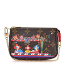 Monogram 2020 Christmas Animation Bumper Cars Mini Pochette Accessories Coquelicot