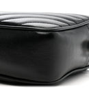 Calfskin Matelasse Monogram Lou Camera Bag Black
