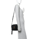 Calfskin Matelasse Monogram Lou Camera Bag Black