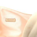 Satin Crystal Mini Re-Edition 2000 Bag White