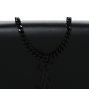 Grain De Poudre Medium Classic Monogram Monochrome Kate Satchel Black