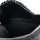Lambskin Quilted Small Loulou Puffer Monogram Chain Satchel Black