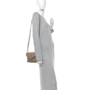 Calfskin Y Quilted Monogram Toy Loulou Crossbody Bag Dark Beige